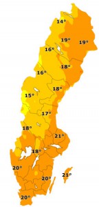 Wetter in Schweden Bildquelle: http://www.klart.se/