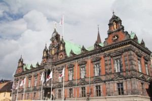 Rathaus von Malmö und Stortorget