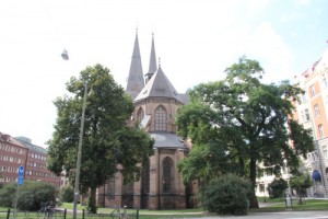 Sankt Petri Kirche in Malmö ist mit das älteste Gebäude in Malmö und stammt noch aus dem 14. Jahrhundert.