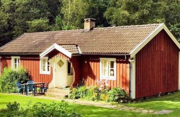 Alleinlages Ferienhaus in Westschweden Ätran Halland für 6 Personen