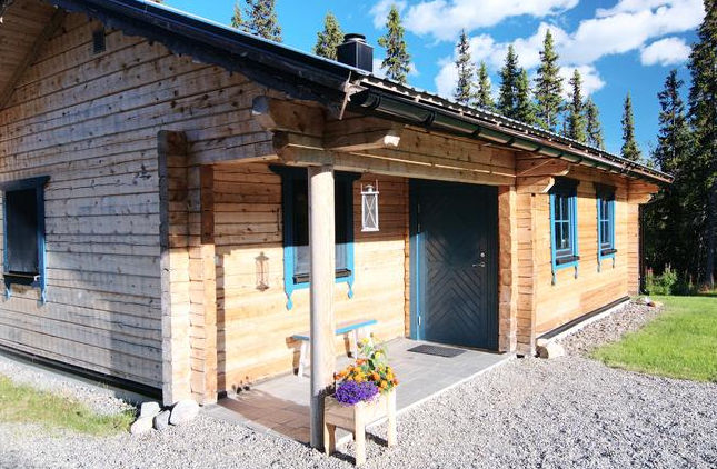 Ferienhaus aus Holz in Nordschweden Galåbodarna Jämtlands län für 4 Personen