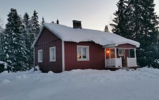 Ferienhaus in Abborrträsk Lappland in Schweden für 4 Personen