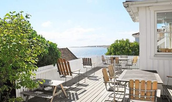 Ferienhaus in Westschweden am See Hälleviksstrand Kattegatküste Schweden für 6 Personen