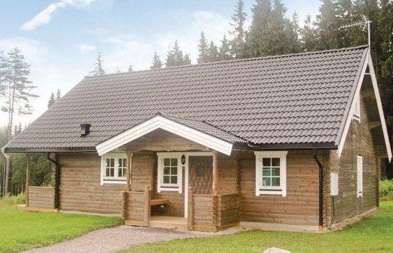 Holz Ferienhaus in Mittelschweden Charlottenberg Värmland für 8 Personen