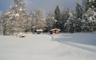 Winterurlaub in Schweden Foto von Silke Nordfjäll