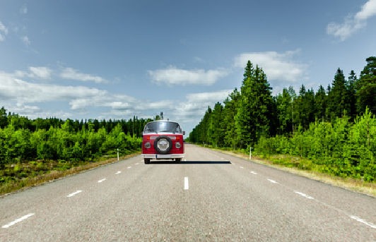Straßenverkehr in Schweden
