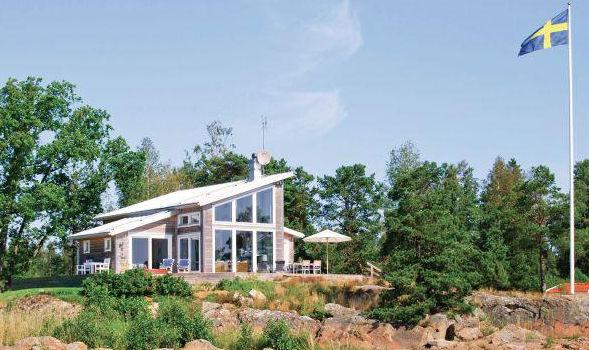 Villa in Südschweden direkt am Wasser Mellerud Vänern für 6 Personen