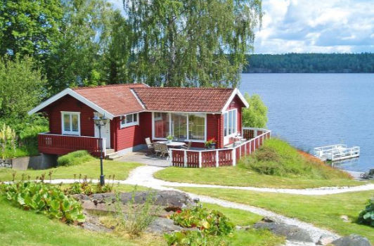 Ferienhaus am See in Åmmeberg Vättern in Schweden für max ...