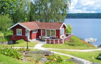 Ferienhaus am See in Åmmeberg Vättern in Schweden für max. 2 Personen