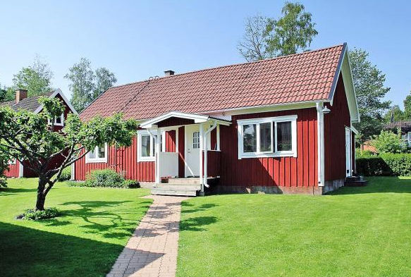 Ferienhaus Anneberg, Småland Vimmerby und Umgebung, Schweden für max. 4 Erwachsene und 1 Kind direkt am See