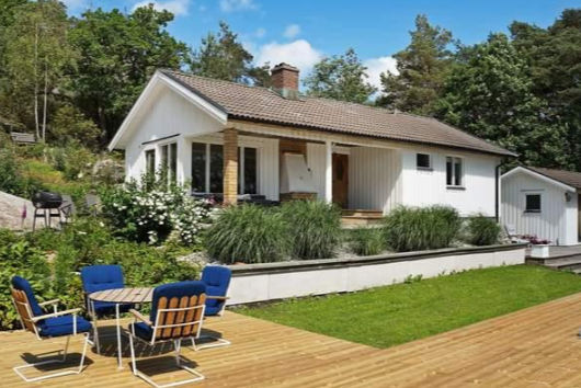 Ferienhaus in Hakenäset mit Pool, Kattegatküste Schweden für max. 7 Personen