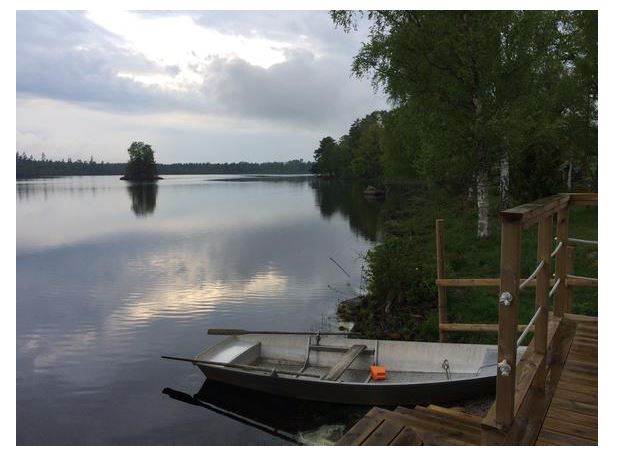 Ferienhaus Schweden direkt am See in Holmsjö mit Boot zum Angeln