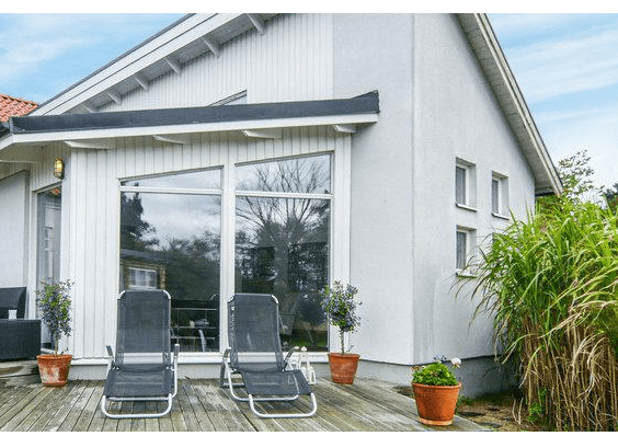 Trelleborg Ferienhaus in Schweden Wunderbares Penthouse in Simrishamn mit Blick auf das Meer für 8 Personen