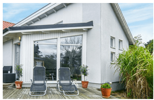 Trelleborg Ferienhaus in Schweden Wunderbares Penthouse in Simrishamn mit Blick auf das Meer für 8 Personen