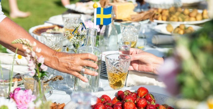 Typische schwedische Küche